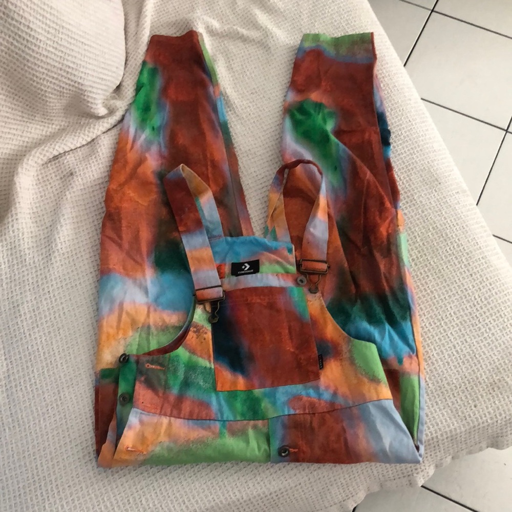 Small Multi Color Converse Overalls